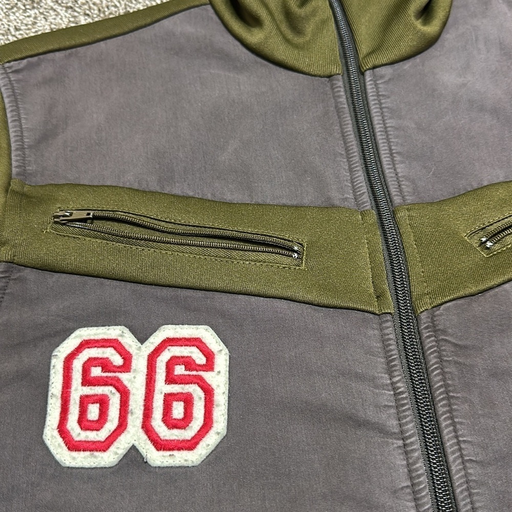 Adidas pistol Pete track jacket - 66 rainbow army green men’s small - Picture 7 of 13